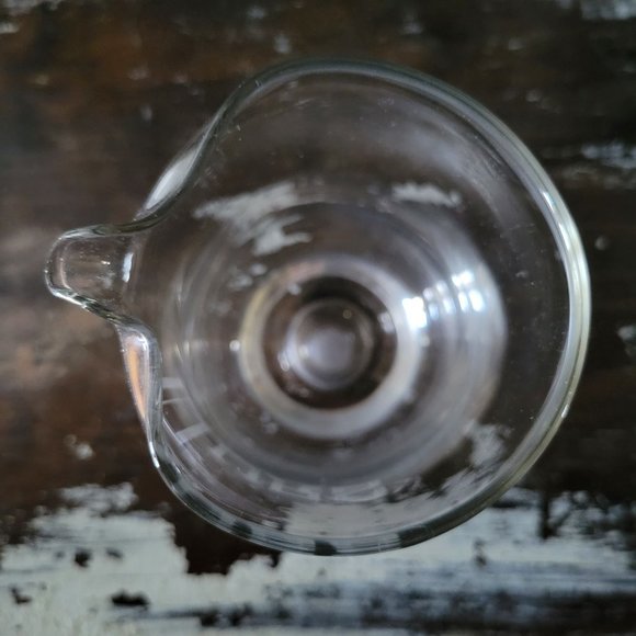 Small Vintage "Ours" Glass Martini Pitcher, Vintage Barware - Picture 5 of 5